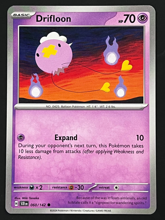 060/142 Drifloon - Pokémon Stellar Crown Common