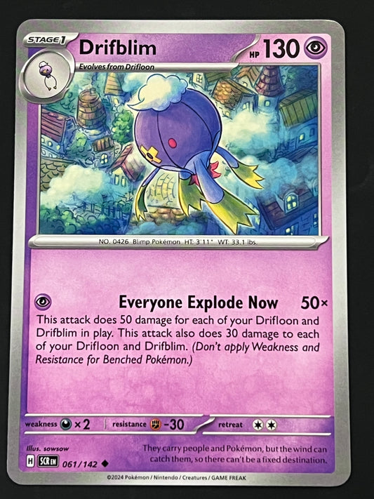 061/142 Drifblim - Pokémon Stellar Crown Uncommon