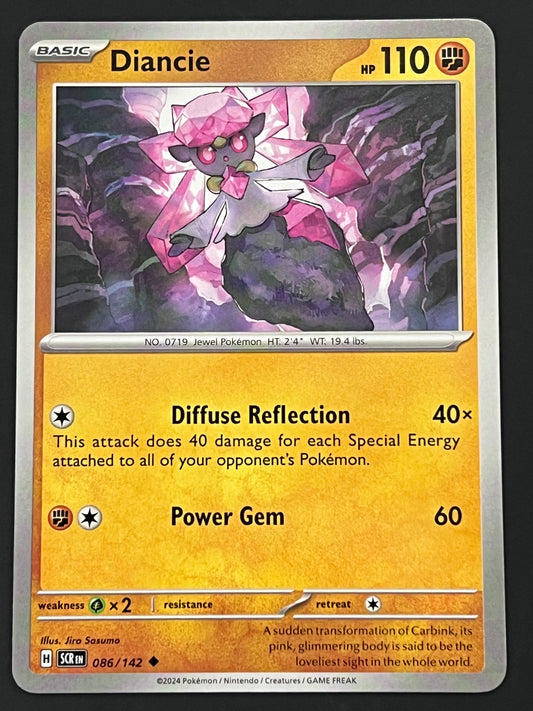 086/142 Diancie - Pokémon Stellar Crown Uncommon