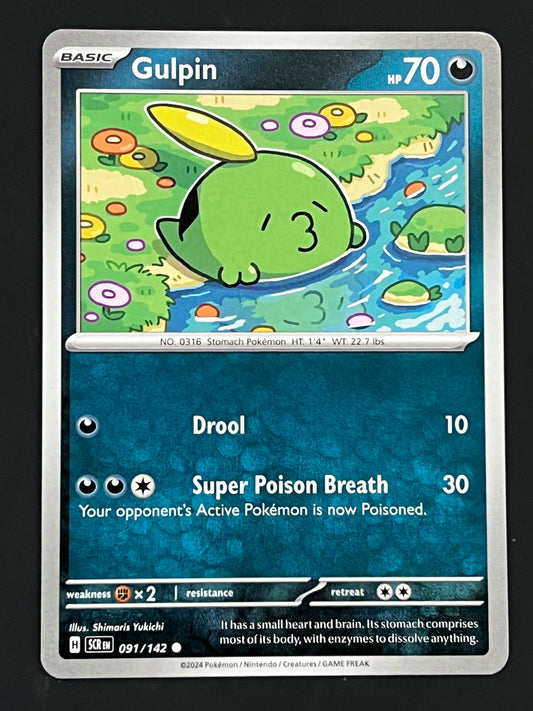 091/142 Gulpin - Pokémon Stellar Crown Common