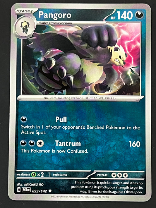 093/142 Pangoro - Pokémon Stellar Crown Uncommon