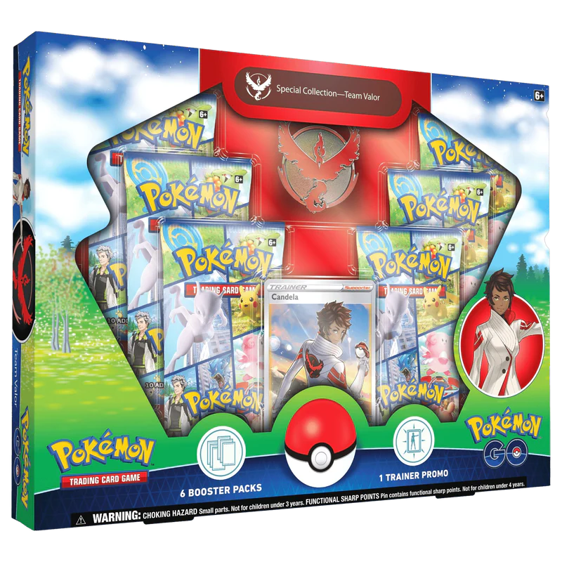 Pokémon TCG: SwSh10.5 - Pokémon Go Special Collection Box (Team Valor)