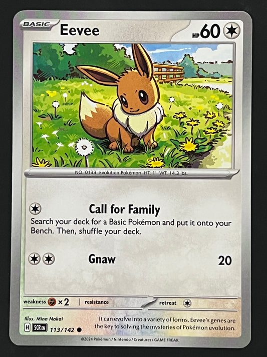 113/142 Eevee - Pokémon Stellar Crown Common