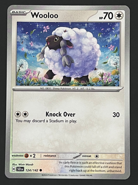 124/142 Wooloo - Pokémon Stellar Crown Common