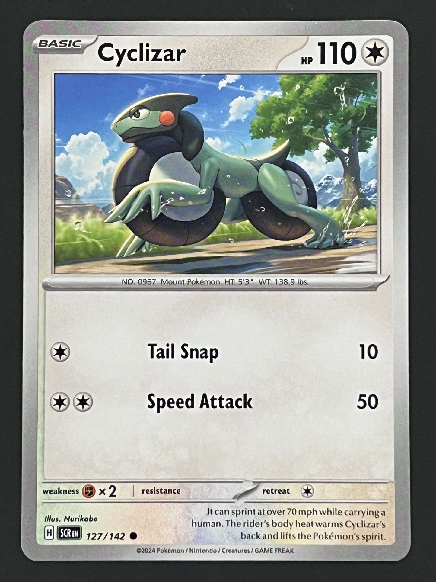 127/142 Cyclizar - Pokémon Stellar Crown Common