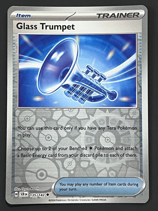 135/142 Glass Trumpet - Pokémon Stellar Crown Uncommon Reverse