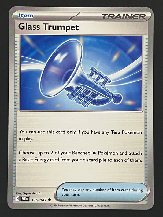 135/142 Glass Trumpet - Pokémon Stellar Crown Uncommon