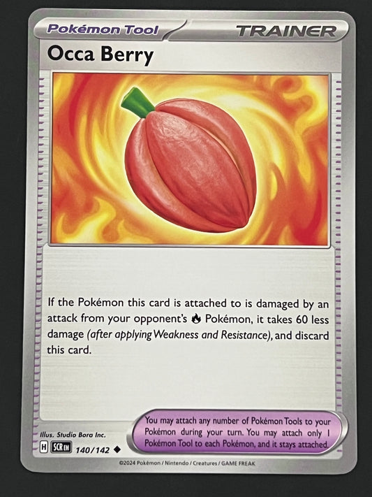 140/142 Occa Berry - Pokémon Stellar Crown Uncommon