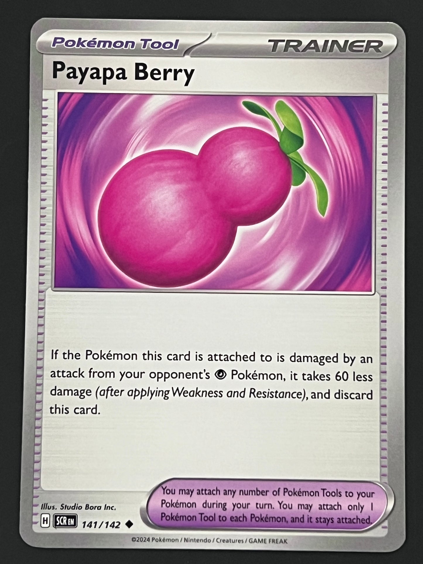 141/142 Payapa Berry - Pokémon Stellar Crown Uncommon