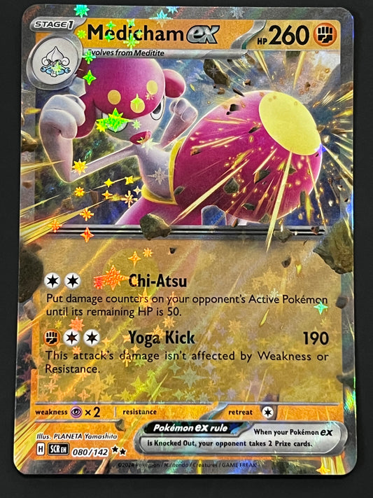 080/142 Medicham Ex - Pokémon Stellar Crown Double Rare