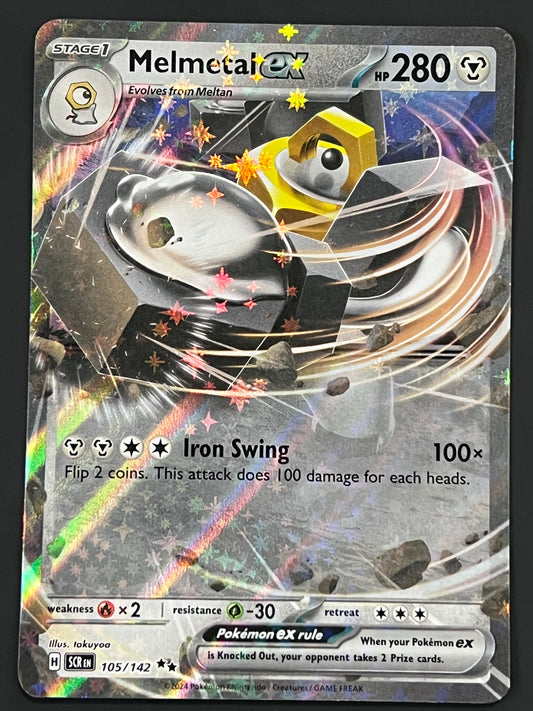 105/142 Melmetal Ex - Pokémon Stellar Crown Double Rare