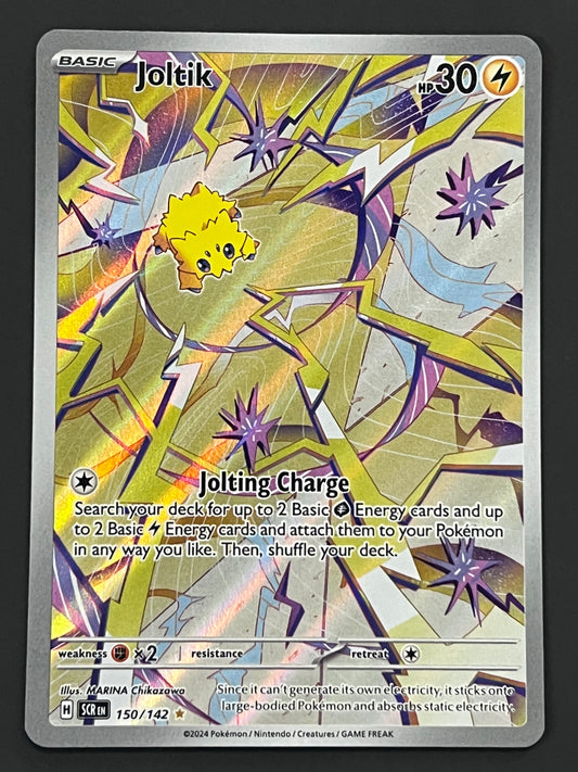 150/142 Joltik - Pokémon Stellar Crown Illustration Rare