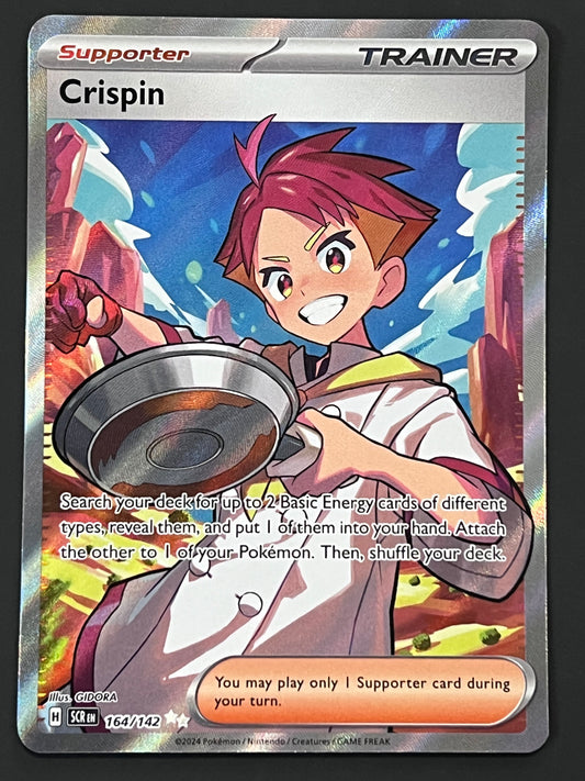 164/142 Crispin - Pokémon Stellar Crown Ultra Rare