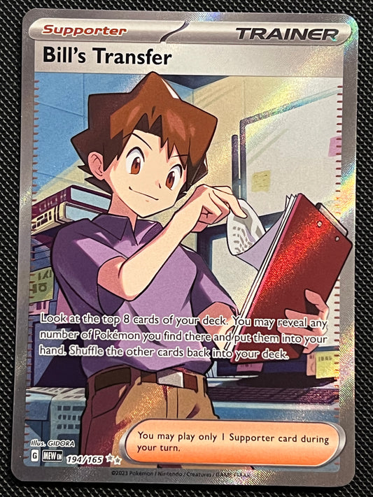 194/165 Bill’s Transfer - Pokémon 151 Ultra Rare