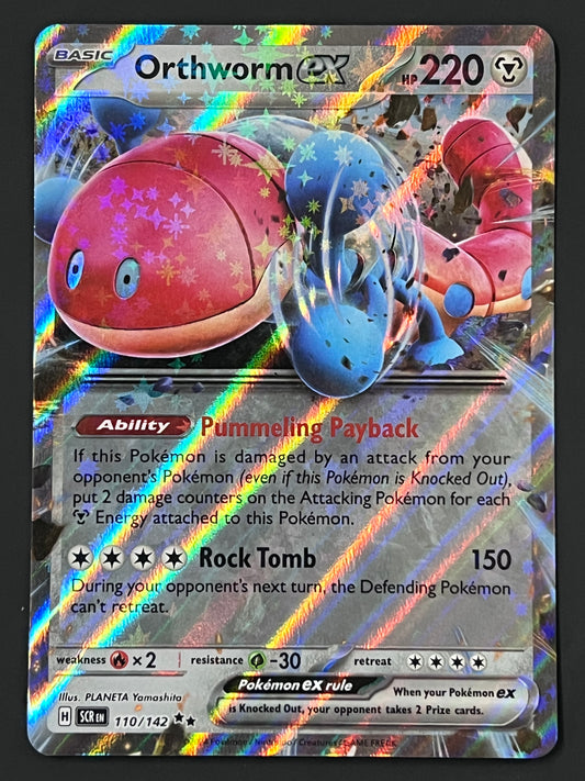 110/142 Orthworm Ex - Pokémon Stellar Crown Double Rare