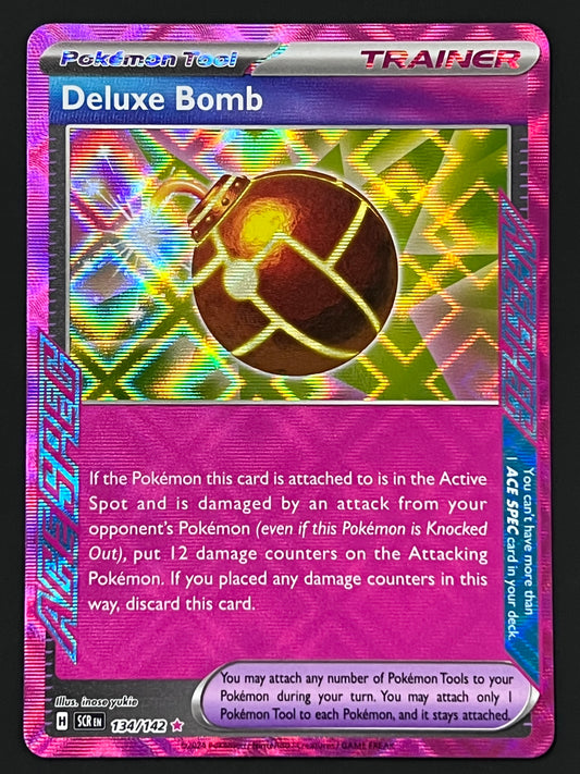 134/142 Deluxe Bomb - Pokémon Stellar Crown Ace Spec