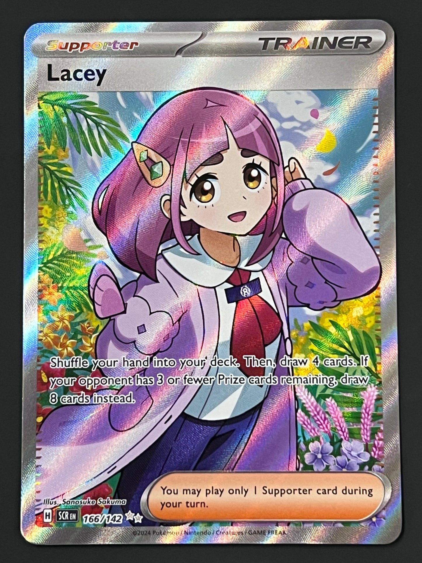 166/142 Lacey - Pokémon Stellar Crown Ultra Rare