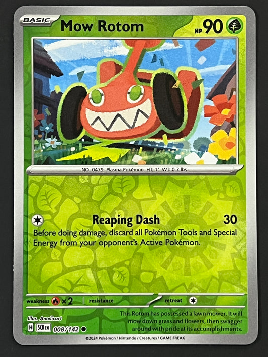 008/142 Mow Rotom - Pokémon Stellar Crown Common Reverse