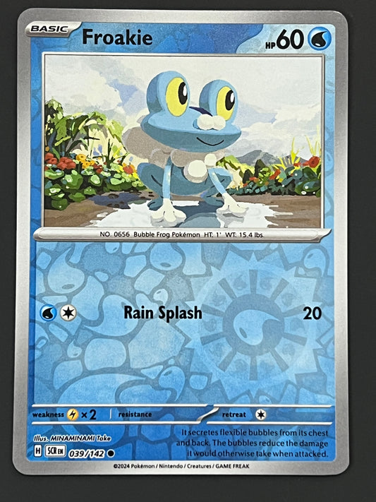 039/142 Froakie - Pokémon Stellar Crown Common Reverse