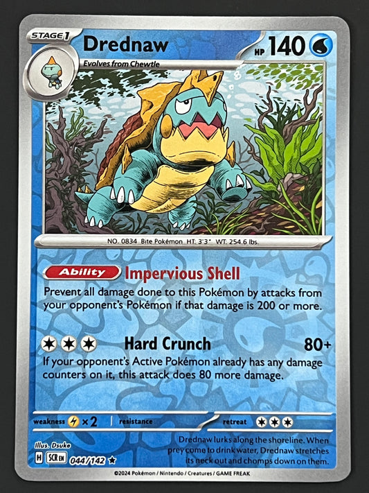 044/142 Drednaw - Pokémon Stellar Crown Rare Reverse