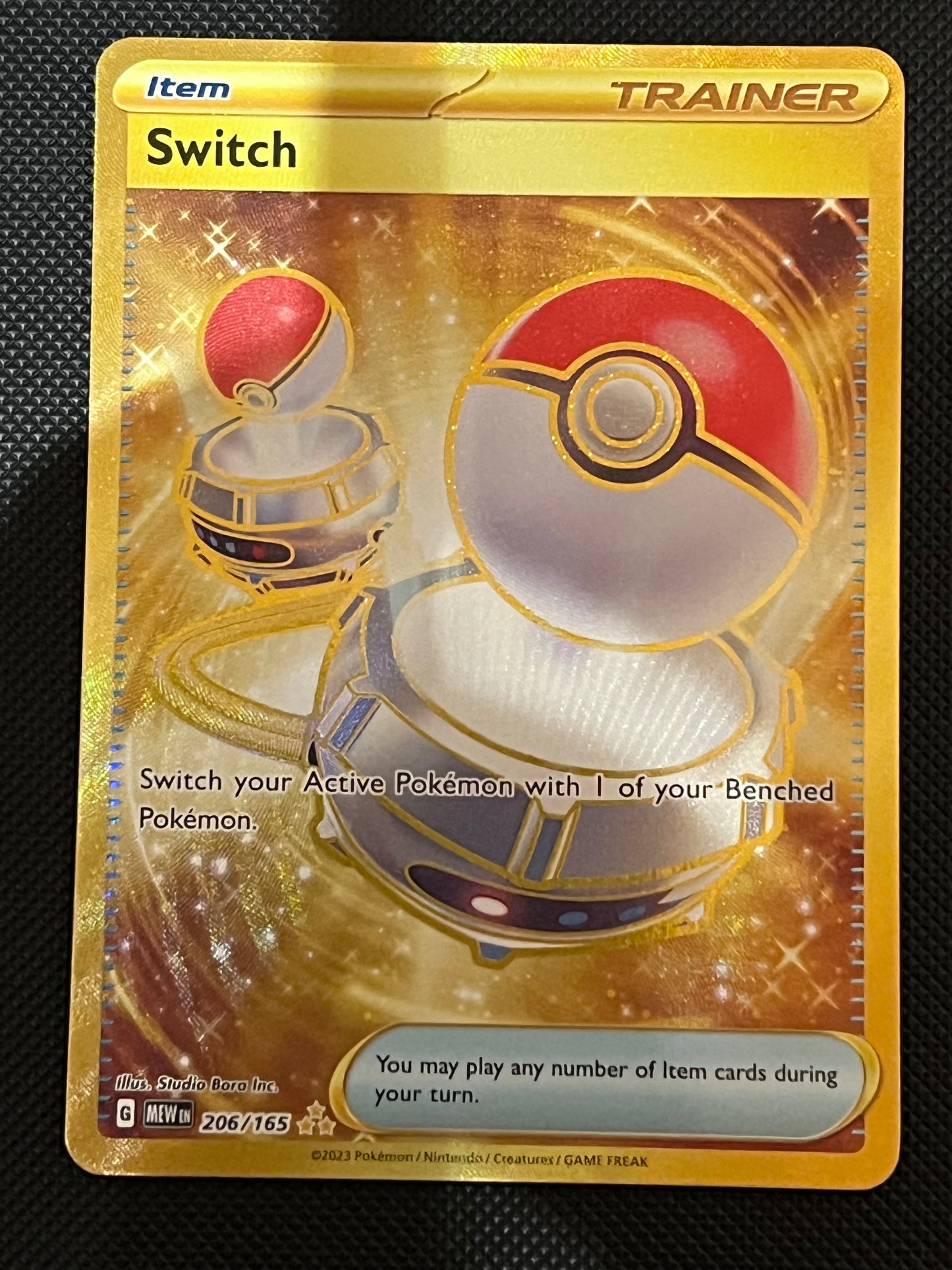 206/165 Switch - Pokémon 151 Hyper Rare