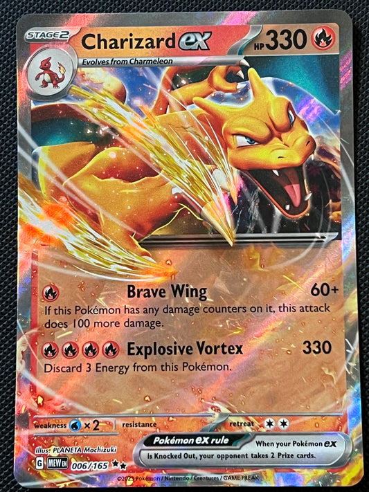 006/165 Charizard Ex - Pokémon 151 Double Rare