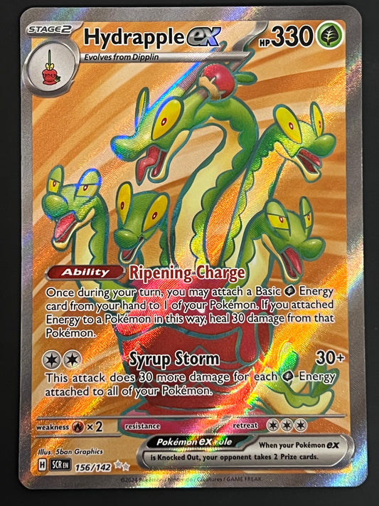 156/142 Hydrapple Ex - Pokémon Stellar Crown Ultra Rare