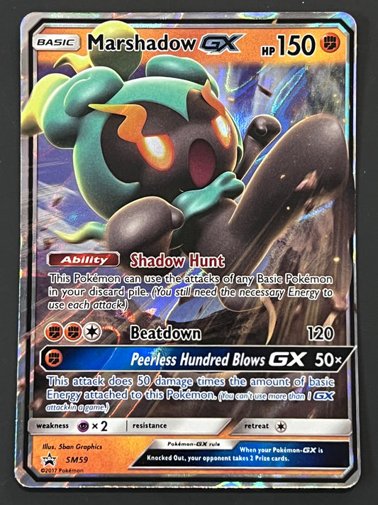 SM059 Marshadow Gx - Pokémon Black Star Promo