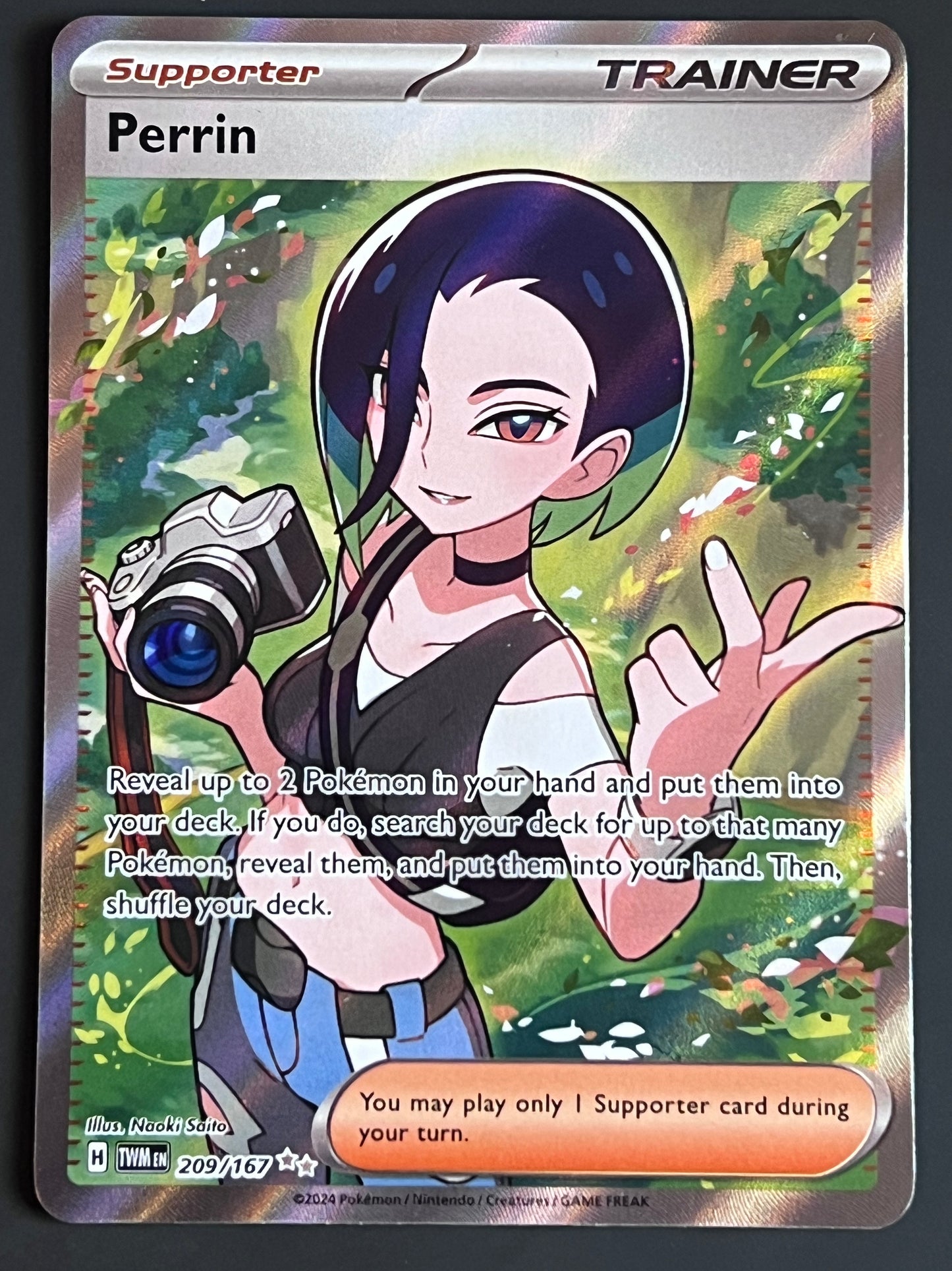 209/167 Perrin - Pokémon Twilight Masquerade Ultra Rare