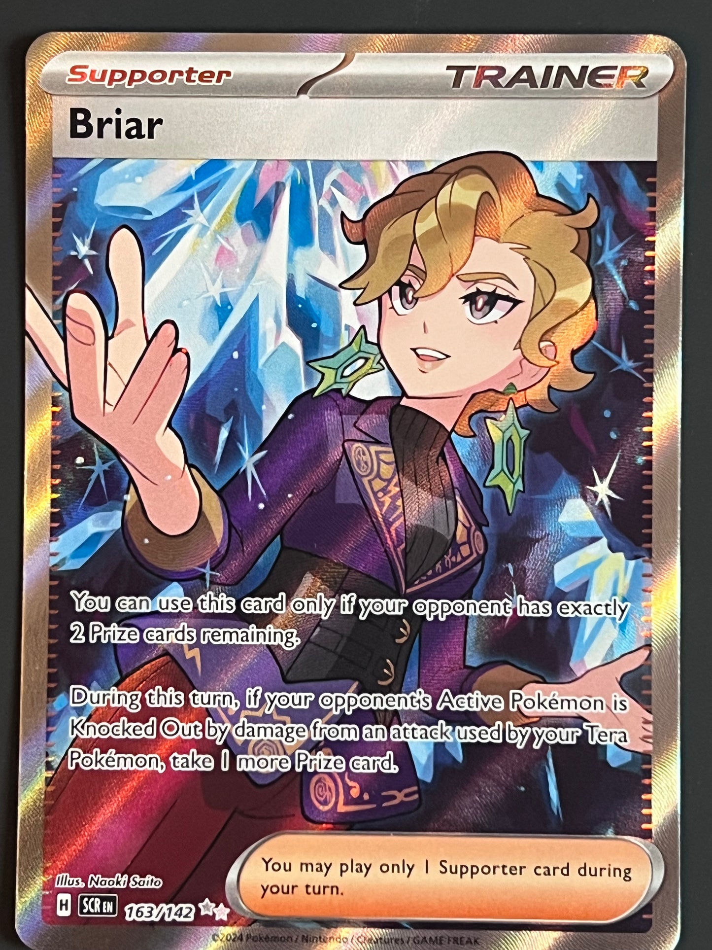 163/142 Briar - Pokémon Stellar Crown Ultra Rare