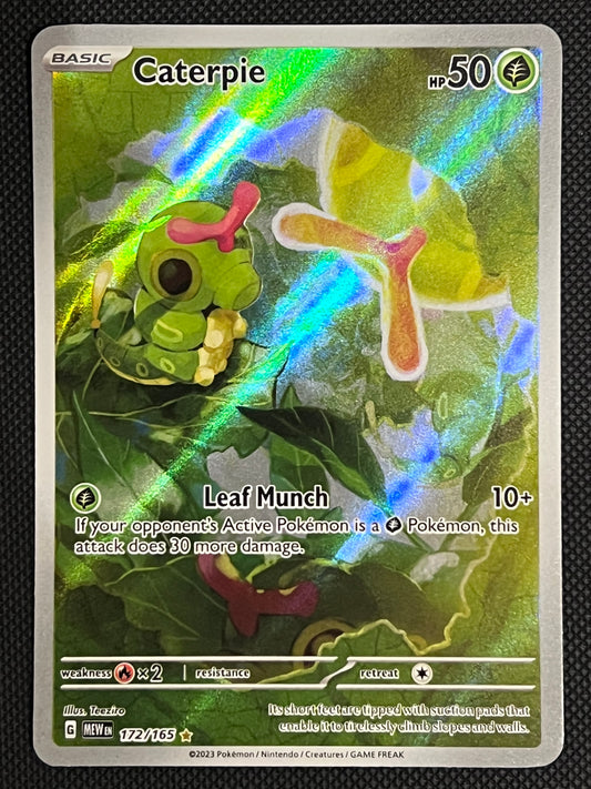 172/165 Caterpie - Pokémon 151 Illustration Rare