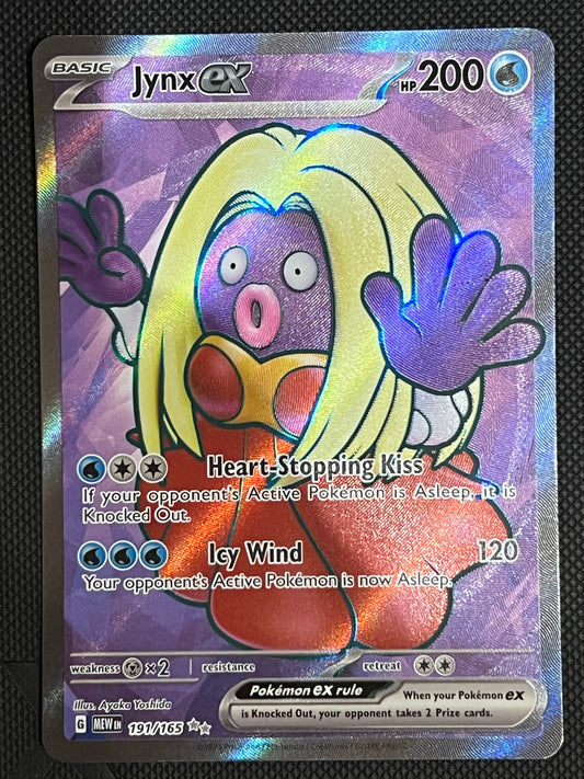 191/165 Jynx Ex -  Pokémon 151 Ultra Rare