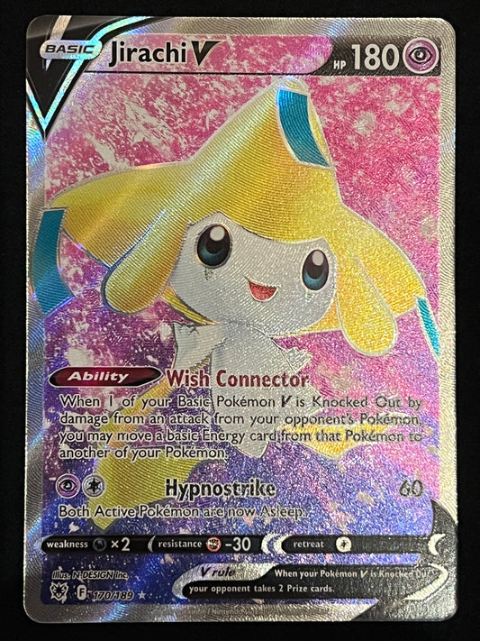 Jirachi V - 170/189 Astral Radiance Rare Holo Full Art