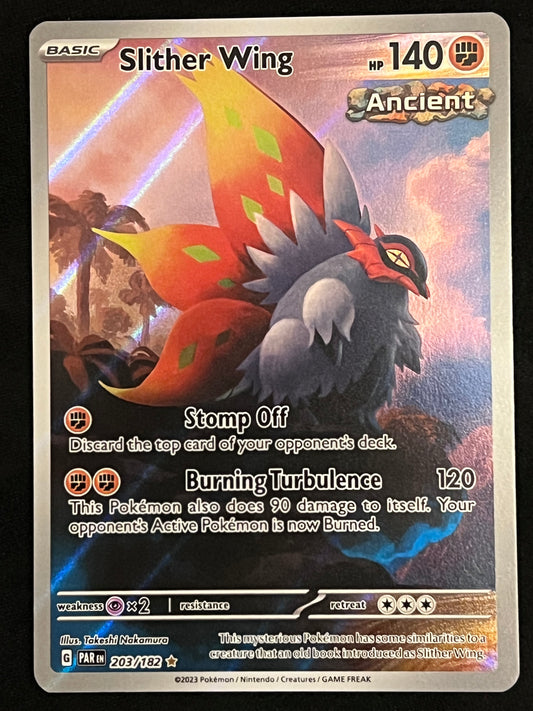 203/182 Slither Wing - Pokémon Paradox Rift Illustration Rare