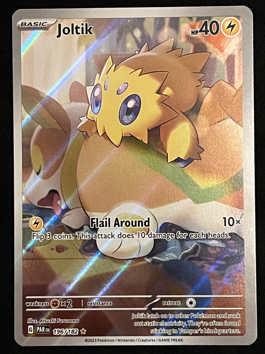 196/182 Joltik - Pokémon Paradox Rift Illustration Rare