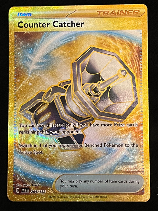 264/182 Counter Catcher - Pokémon Paradox Rift Hyper Rare