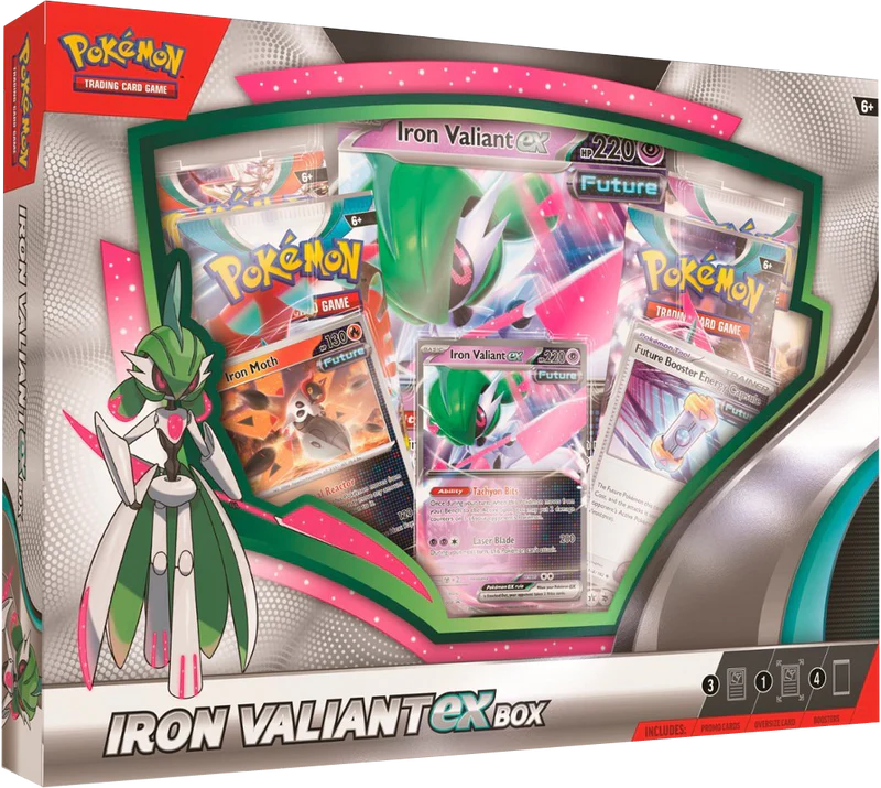 Pokémon TCG: SV04 - Iron Valiant Ex Box