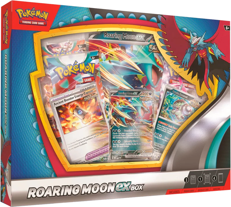 Pokémon TCG: SV04 -Roaring Moon Ex Box