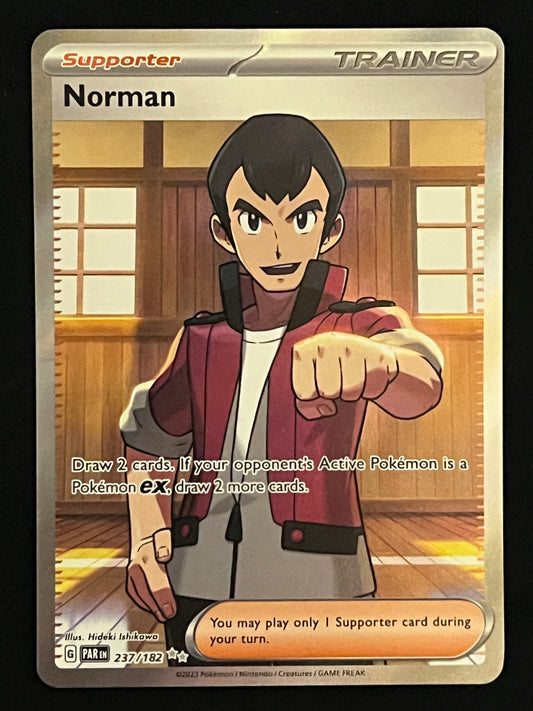 237/182 Norman - Pokémon Paradox Rift Ultra Rare