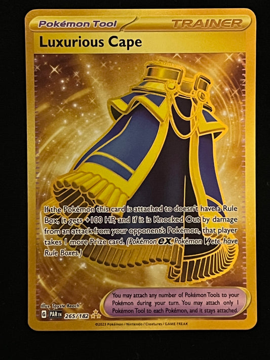 265/182 Luxurious Cape - Pokémon Paradox Rift Hyper Rare