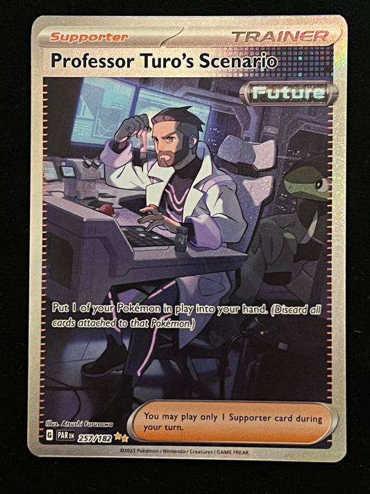 257/182 Professor Turo’s Scenario - Pokémon Paradox Rift Special Illustration Rare