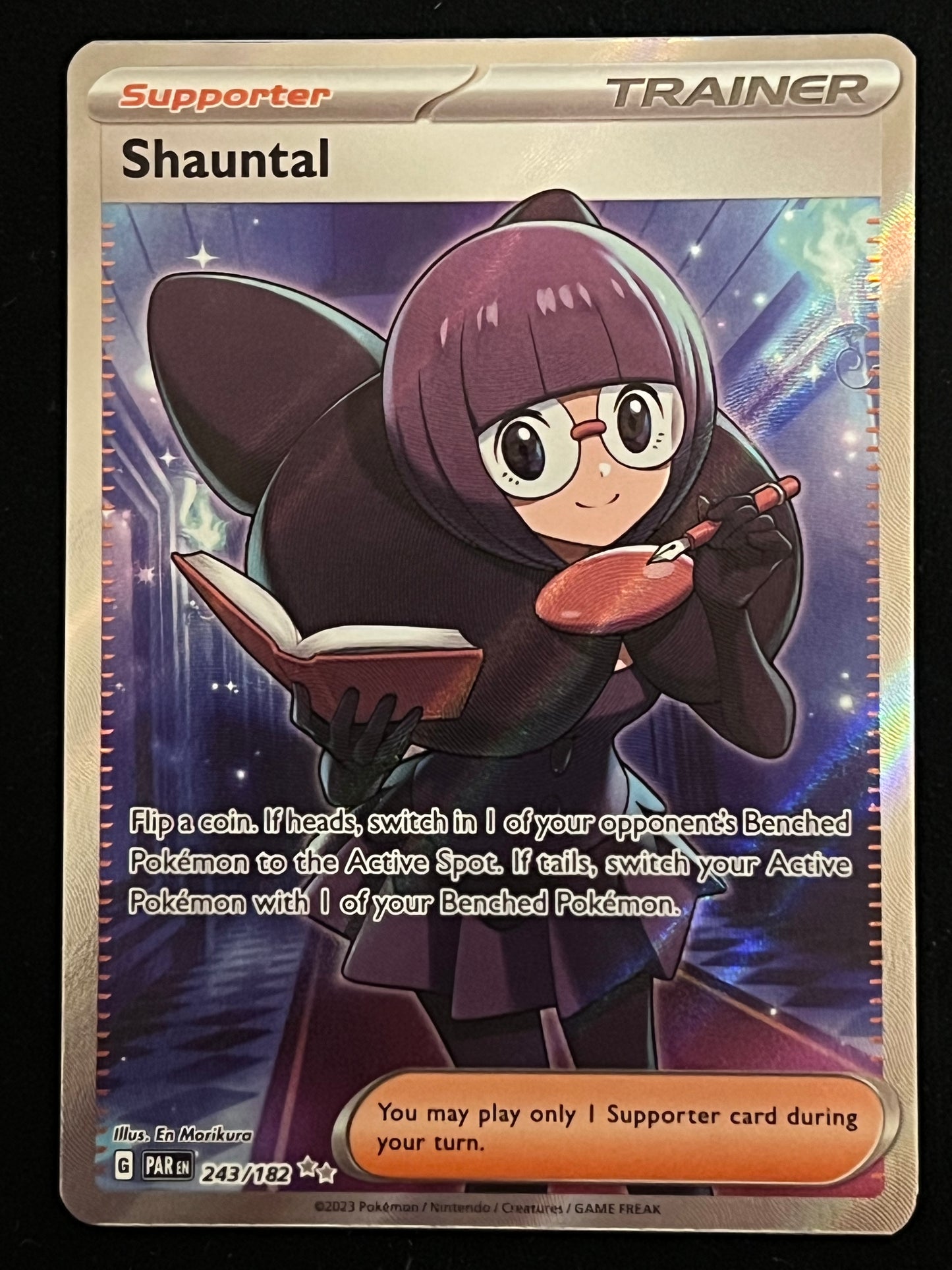 243/182 Shauntal - Pokémon Paradox Rift Ultra Rare