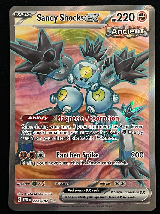 228/182 Sandy Shocks Ex - Pokémon Paradox Rift Ultra Rare