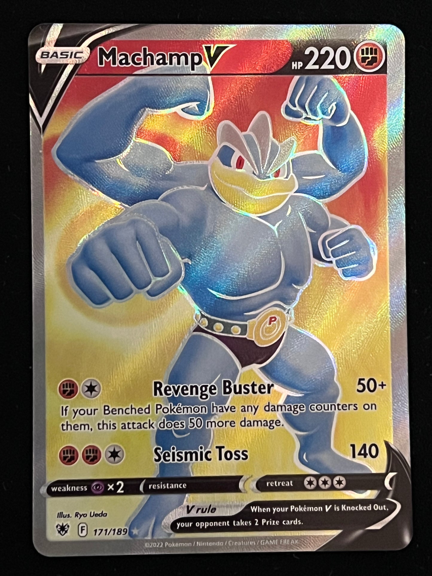 Machamp V - 171/189 Astral Radiance Rare Holo Full Art