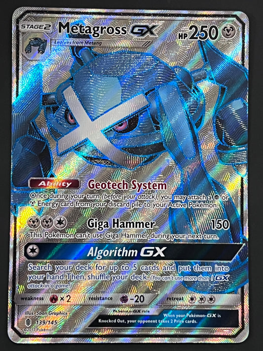 139/145 Metagross Gx - Pokémon Guardians Rising Full Art