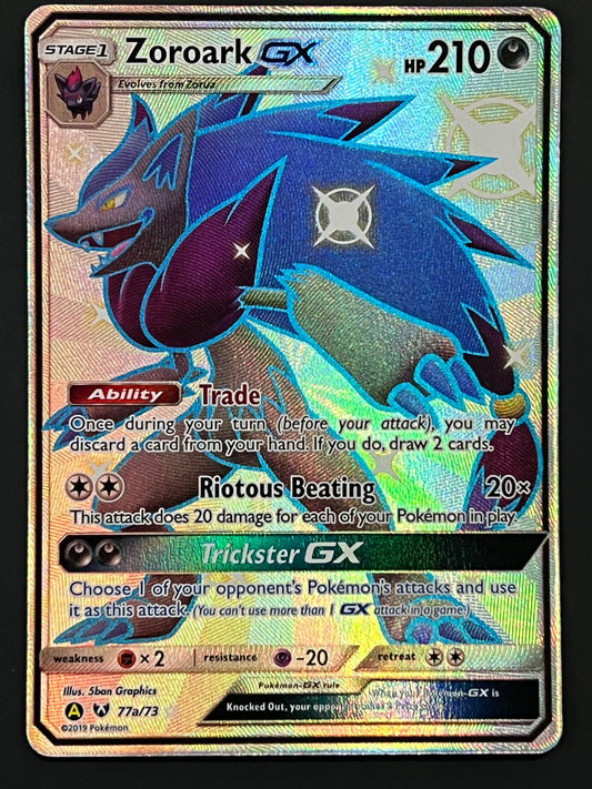 77a/73 Zoroark Gx - Pokémon Shining Legends Full Art