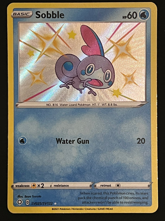 Sobble - SV025/SV122 Shining Fates Rare Shiny Holo