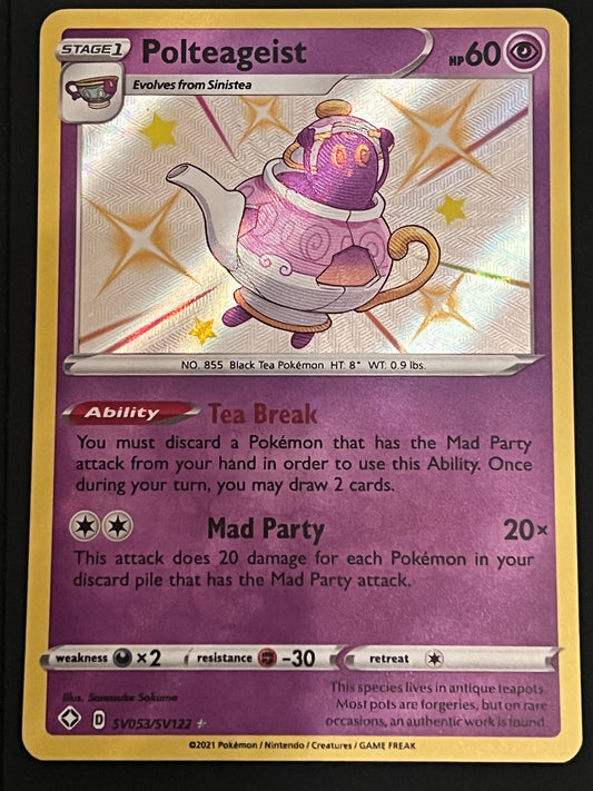 Polteageist - SV053/SV122 Shining Fates Rare Shiny Holo