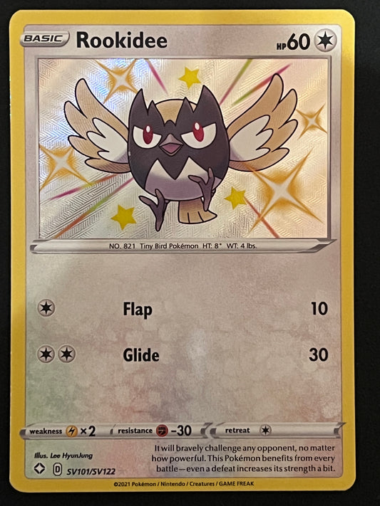 Rookidee - SV101/SV122 Shining Fates Rare Shiny Holo