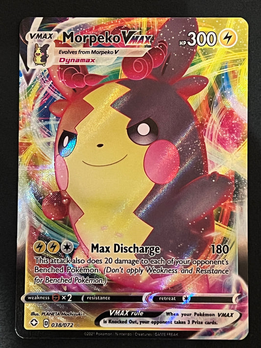 Morpeko VMax - 038/072 Shining Fates Rare Holo VMax